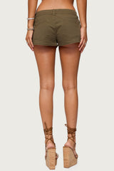 Eartha Studded Micro Shorts
