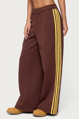 Sorin Contrast Striped Sweatpants