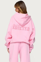 Pastel Edit Edikted Oversized Hoodie