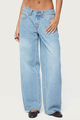 Rivka Low Rise Straight Leg Jeans