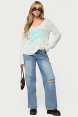 Palm Springs Light Knit Sweater