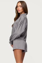 Roshelle High Neck Jacket