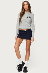LA Girl Long Sleeve T Shirt