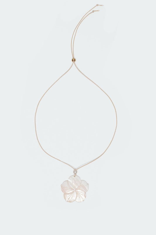 Beachy Flower String Necklace