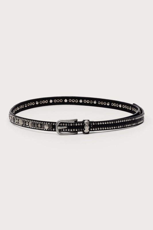 Get Studded Faux Leather Belt