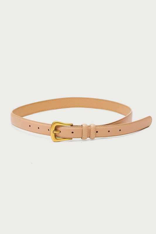 Back To Basics Faux Leather Belt