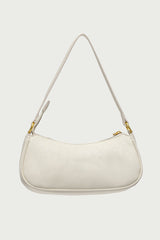 Zinnia Faux Leather Buckle Bag