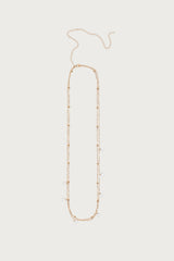Gem & Bead Double Belly Chain