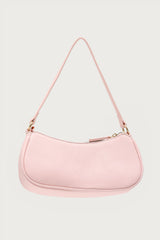 Zinnia Faux Leather Buckle Bag