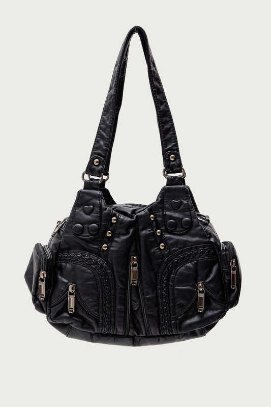 Bratty Faux Leather Bag