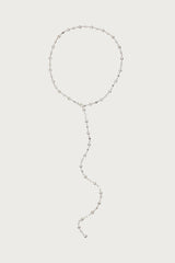 Heart & Diamond Cascading Necklace