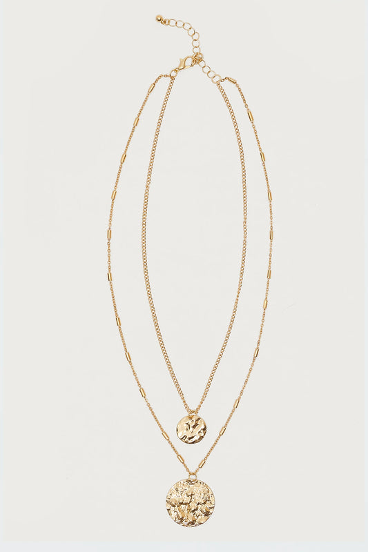 Golden Duo Layered Necklace