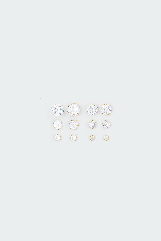 Sparkle Stud Earrings Pack
