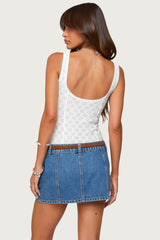 Clementina Eyelet Bodysuit