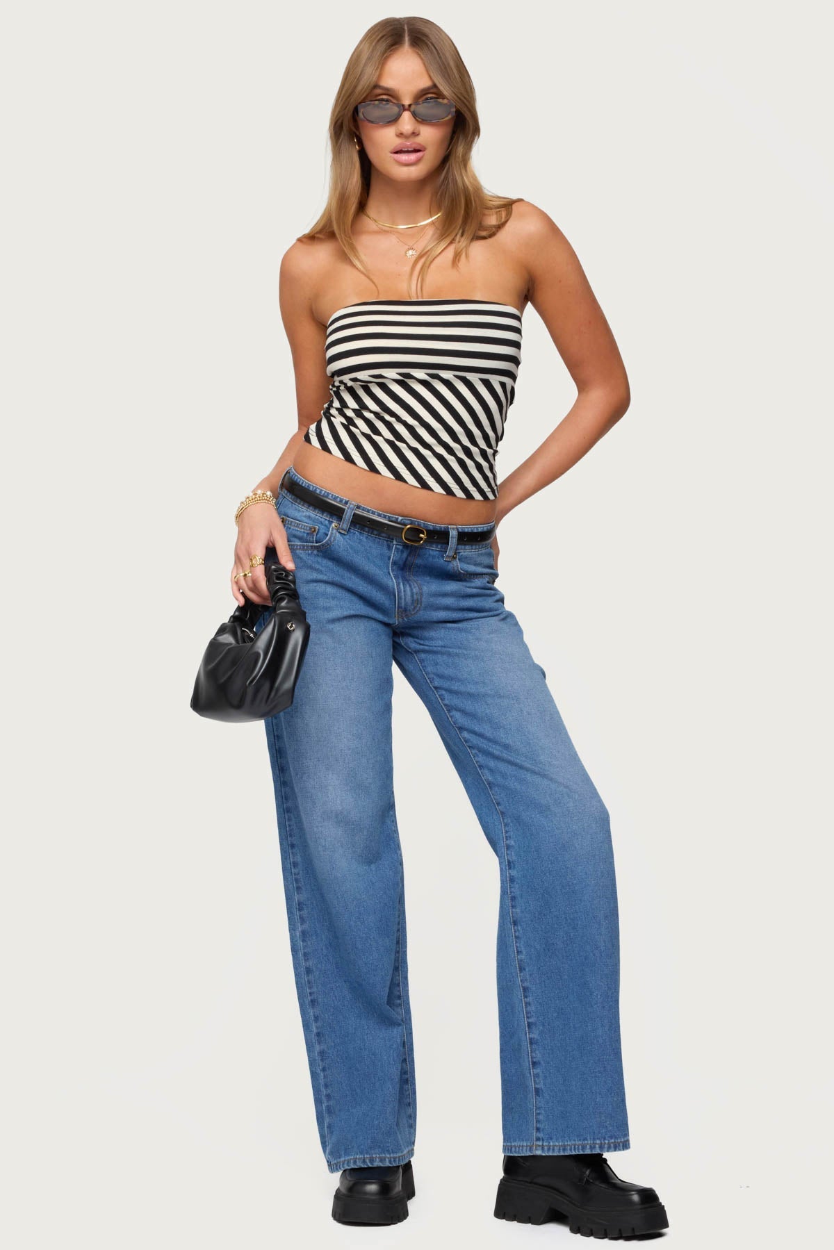 Nikoletta Straight Leg Low Rise Jeans