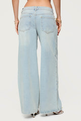 Teela Lacey Low Rise Carpenter Jeans
