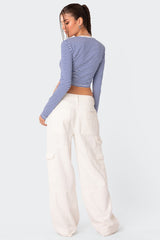 Montie Striped Long Sleeve T-Shirt