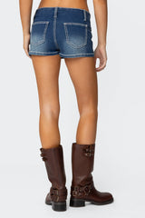 Payson Wide Belted Mini Skort