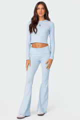 Coffee Break Ribbed Top