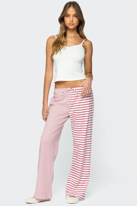 Laken Mixed Striped Pants