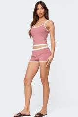 Saylor Striped Knit Tank Top