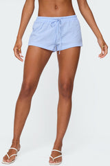 Lira Textured Gingham Shorts