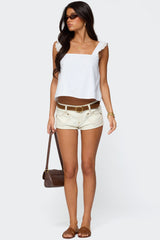 Viviana Linen Look Top