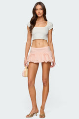 Margo Bubble Mini Skort