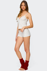 Viola Floral Lacey Shorts