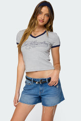 Los Angeles Contrast T Shirt