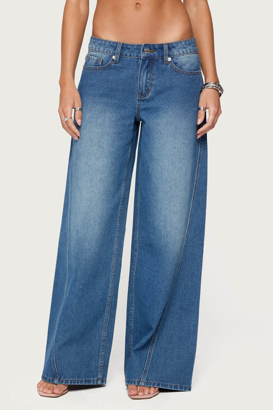 Linden Low Rise Baggy Jeans