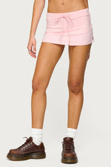Bayside Slitted Micro Skort