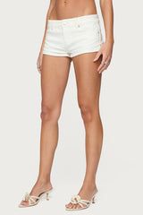 Jagger Low Rise Denim Shorts