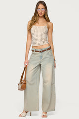 Vallie Grommet Tank Top