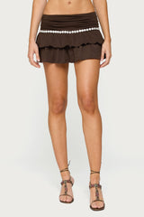 Katarina Ruffle Mini Skirt