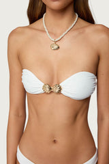 Shellee Bandeau Bikini Top