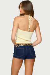 Hollis Knit Halter Top