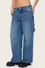 Petite Carpenter Low Rise Jeans