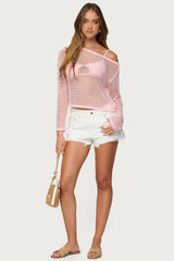 Inara Off Shoulder Crochet Top