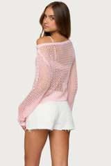 Inara Off Shoulder Crochet Top