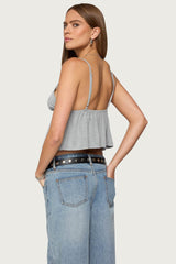 Sunrise Babydoll Tank Top