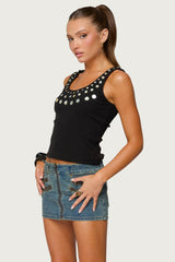 Beach Babe Scoop Tank Top