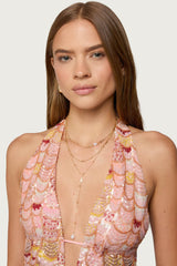 Layered Cascading Necklace