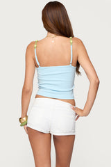 Dima Crochet Trim Tank Top