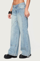 Dema Western Low Rise Jeans