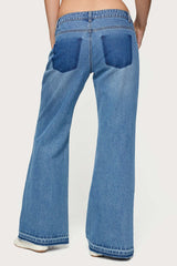 Nerissa Low Rise Flared Jeans