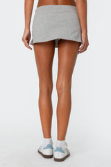 Bayside Slitted Micro Skort