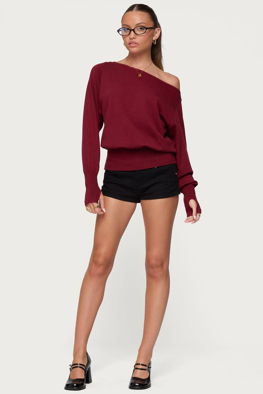 Jagger Low Rise Denim Shorts