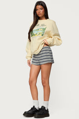 French Riviera Oversized Sweatshirt