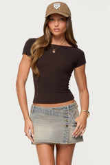Becca Boat Neck Top